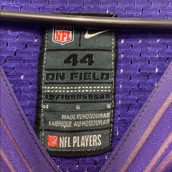 Patterson vikings home jersey size 44 - Picture 4 of 5